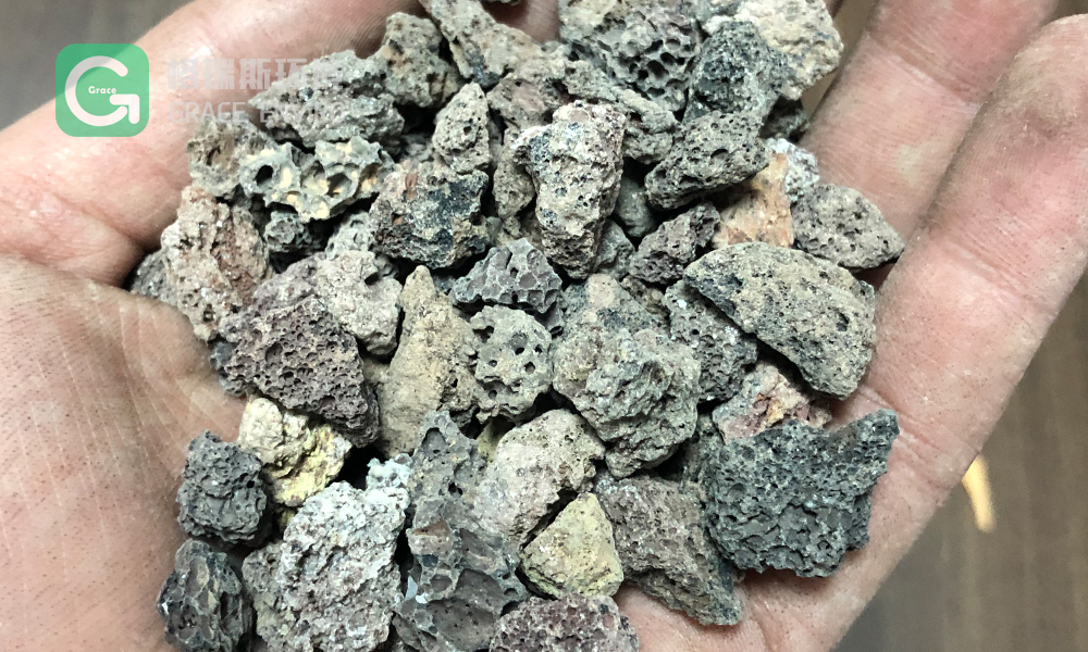 火山岩颗粒细节